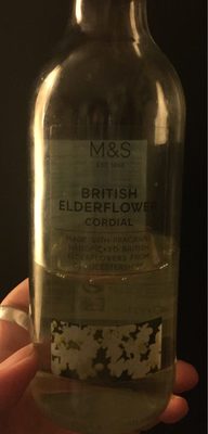 British elderflower cordial