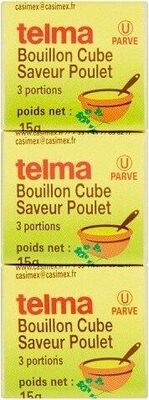 Bouillon cube saveur Poulet