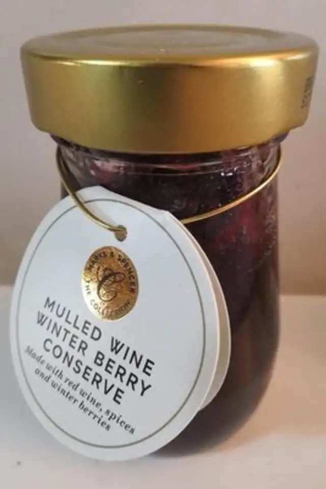 Mulled wine winter berry conserve