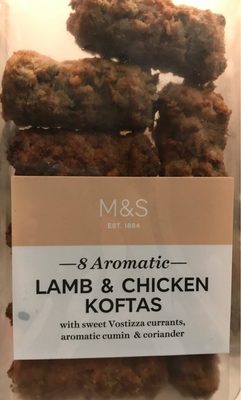 Lamb & chicken koftas