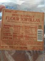 Truly Handmade flour tortillas