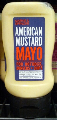 American Mustard Mayo front packaging