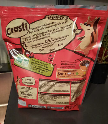 Crosti pétales choc' front packaging