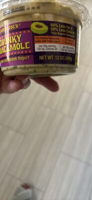 TJ's Chunky Guacamole front packaging