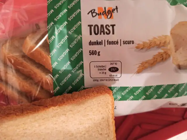 Toast foncé front packaging
