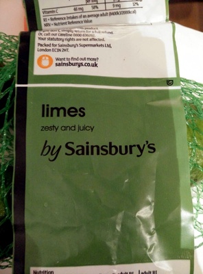 limes front packaging