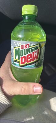 Diet Mountain Dew front packaging