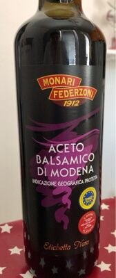 Aceto balsamico front packaging