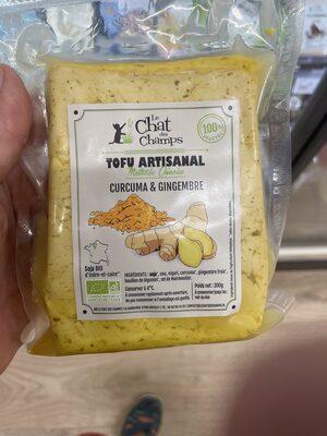 Tofu artisanal Curcuma & Gingembre