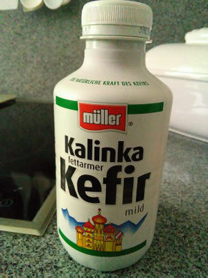 Kalinka fettarmer Kefir mild front packaging