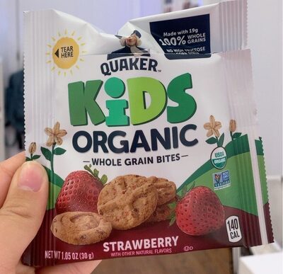 Kids organic whole grain bites