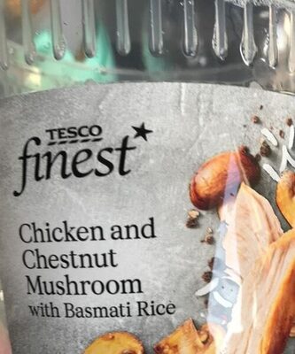 Chicken and chestnut mushroom and basmati rice  soup