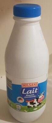 Lait demi écrémé