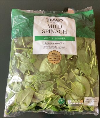 Mild Spinach front packaging