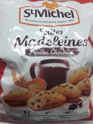 Petites Madeleines (pépites chocolat)