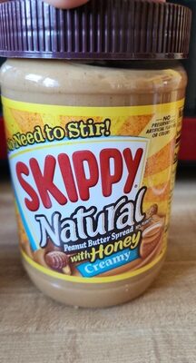 Skippy Natural Peanut Butter with Honey