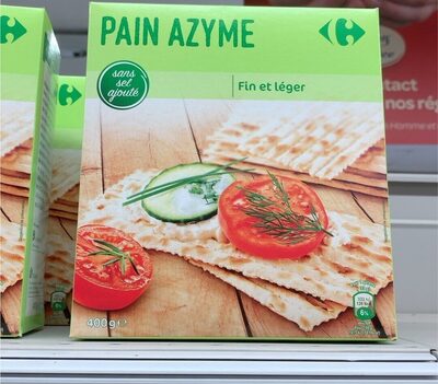 Pain azyme front packaging