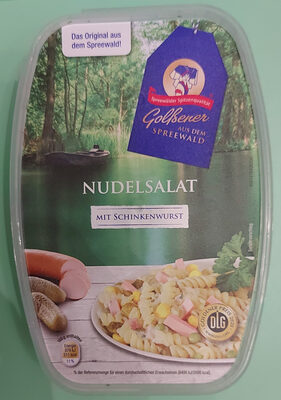 Nudelsalat mit Schinkenwurst
