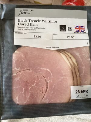 Black treacle ham