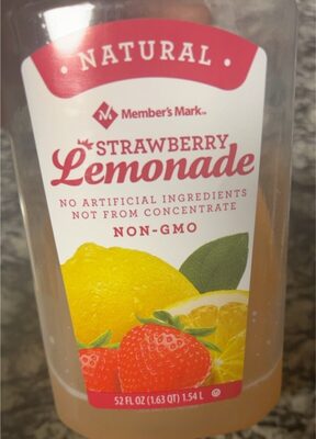 Strawberry Lemonade front packaging