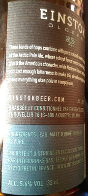 Einstok Iceland pale ale