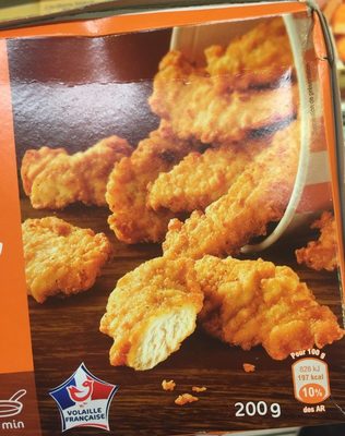 Aiguillettes de poulet panées