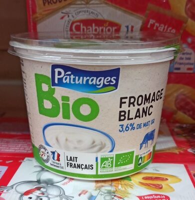 Fromage blanc front packaging