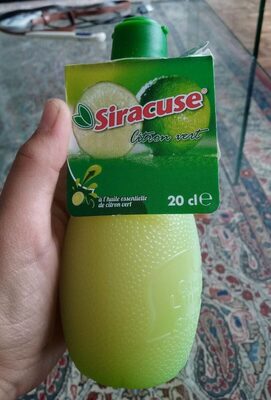Siracuse-Citron vert front packaging