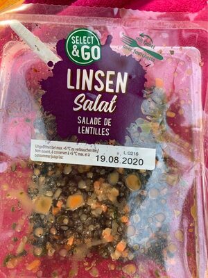 Salade de lentilles