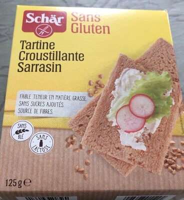 Tartine croustillante sarrasin