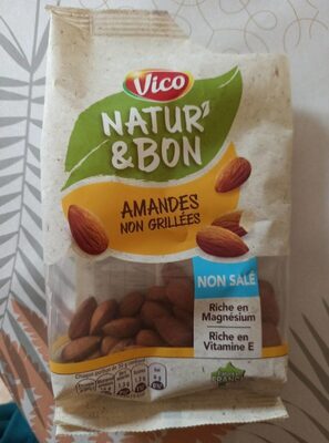 Amandes non grillés