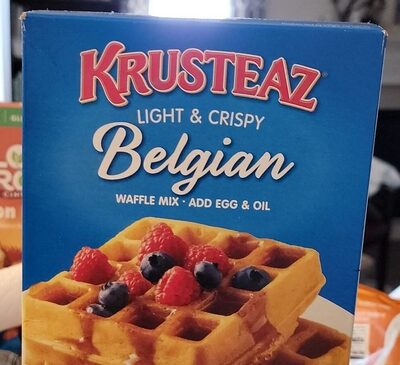 Light and Crispy Belgian Waffle Mix