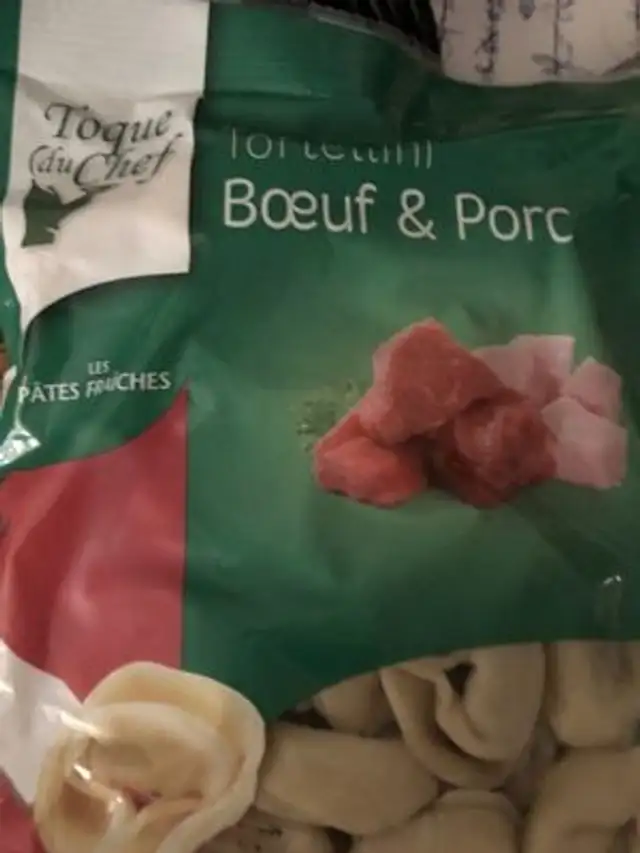 Tortellini boeuf et porc