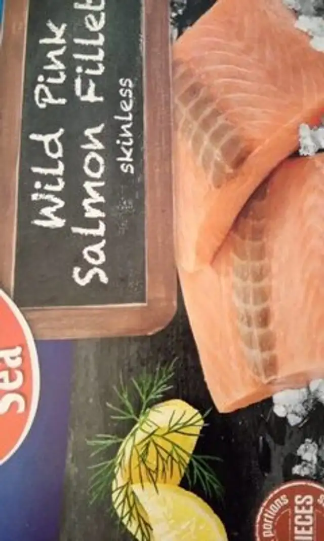 Wild pink Salomon fillets