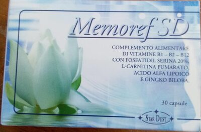 Complemento alimentare vitamina B Memoref SD