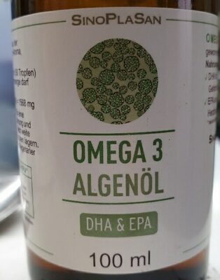 Omega 3 Algenöl DHA und EPA