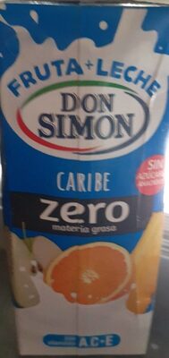 Fruta + Leche Caribe Zero