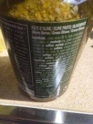 Pâte d'olive