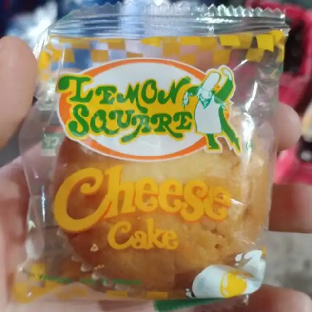 Cheese cake front packaging