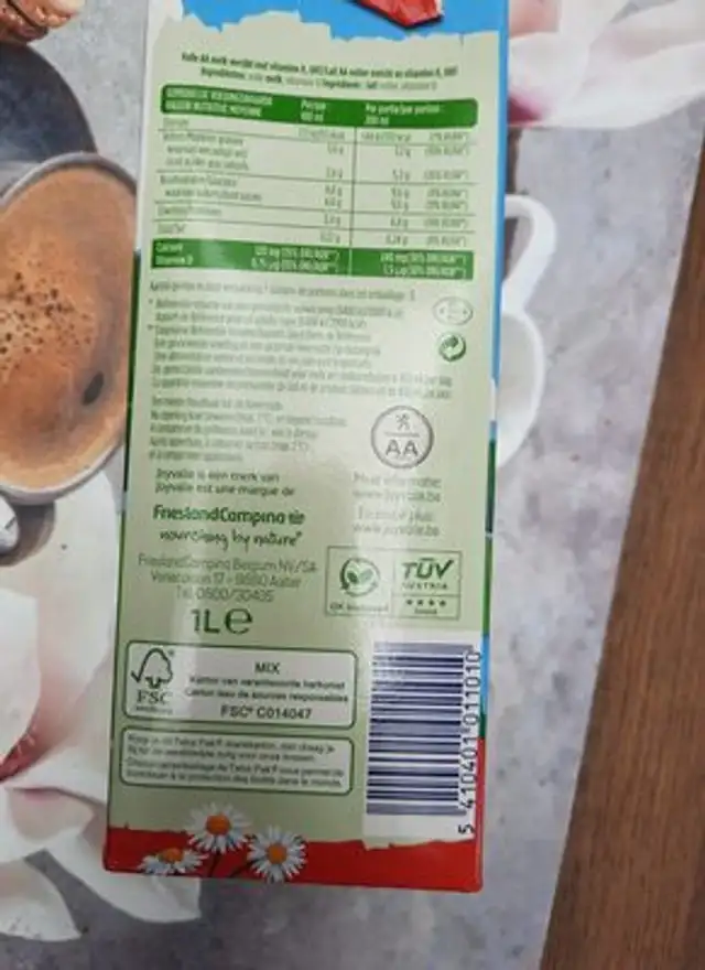 Unknown ingredients label