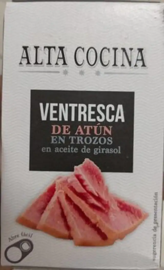 Ventresca de Atún en aceite de girasol