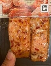 2 sweet chilli Scottish smoked salmon fillets portions Sainsbury's