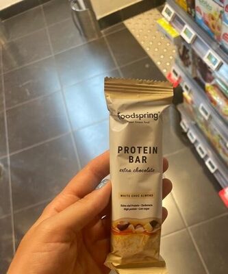 Protein bar front packaging