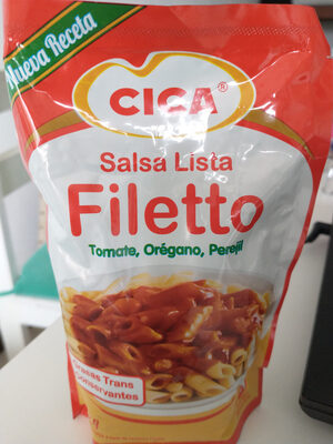 Cica Salsa Lista Filetto