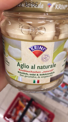 Krini natural garlic Knoblauchzehen naturell