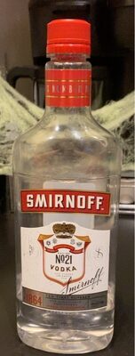 Smirnoff Vodka front packaging