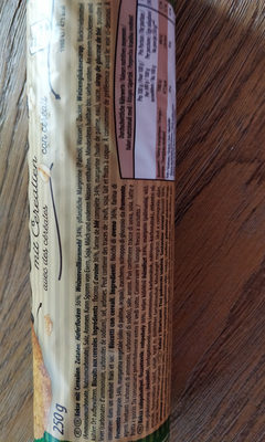 biscotti ingredients label