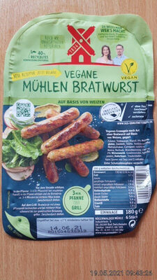 Vegane Mühlen Bratwurst