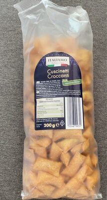 Cuscinetti Croccanti front packaging