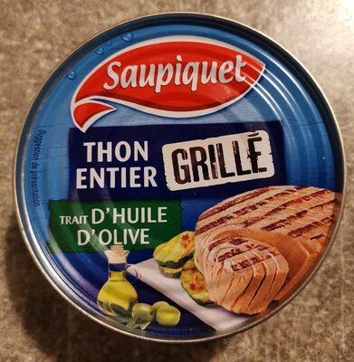 Thon entier grillé huile d'olive